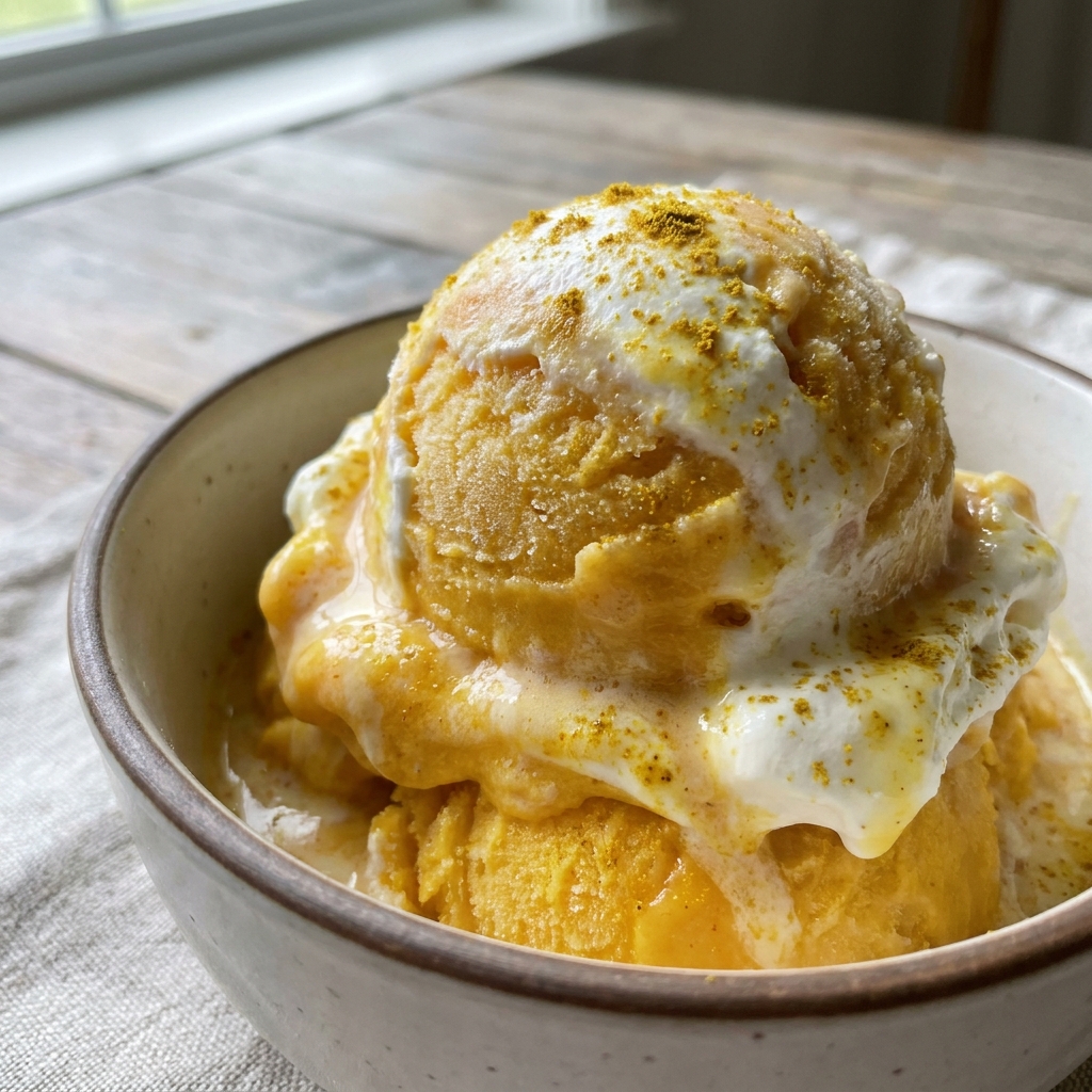 instant mango ice cream with cool whip curry