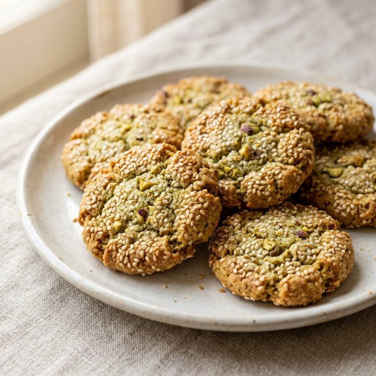 Sesame and Pistachio Butter Cookies Recipe 2026 17 Sesame and Pistachio Butter Cookies recipe