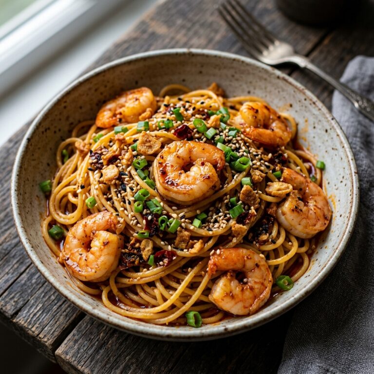 Salsa Macha Pasta With Shrimp Recipe: Crispy Garlic Perfection 2026 17 Salsa Macha Pasta With Shrimp recipe