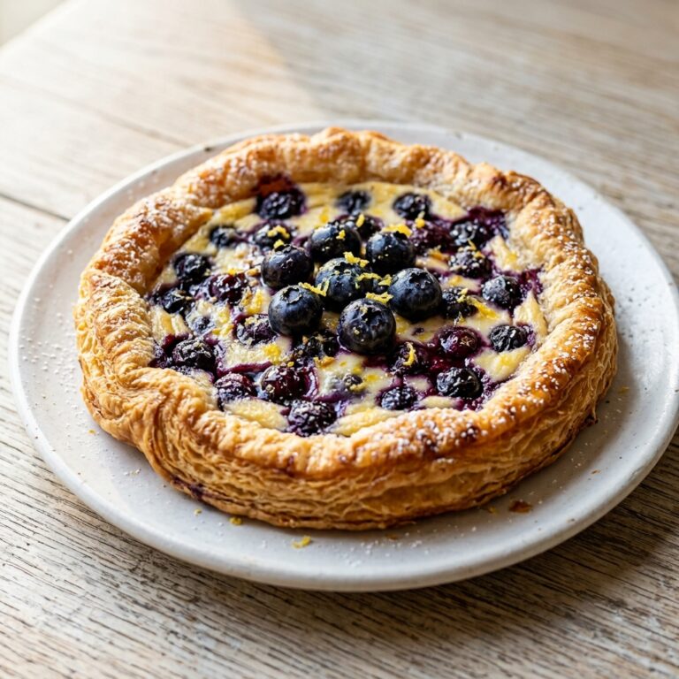 Blueberry Danish Tart Recipe