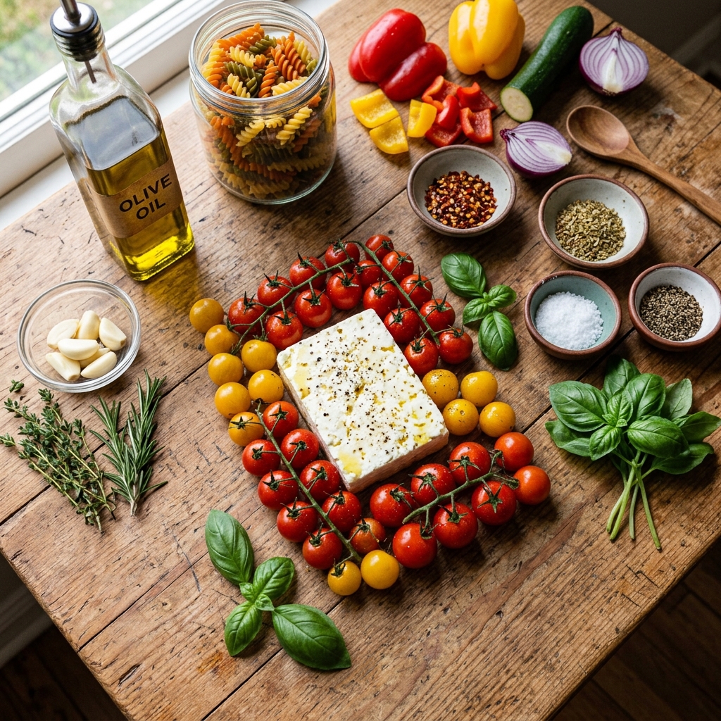 Viral Baked Feta Pasta Recipe