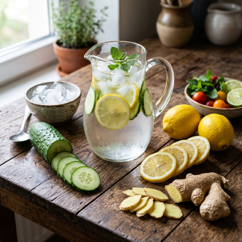 Lemon Ginger Cucumber Water Recipe: Fresh Detox Drink Guide 2026 11 Lemon Ginger Cucumber Water Recipe