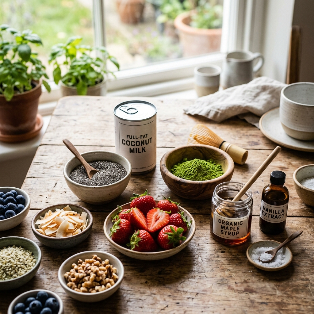 Strawberry Matcha Chia Pudding Recipe: A Healthy Superfood Breakfast 2026 13 Strawberry Matcha Chia Pudding Recipe