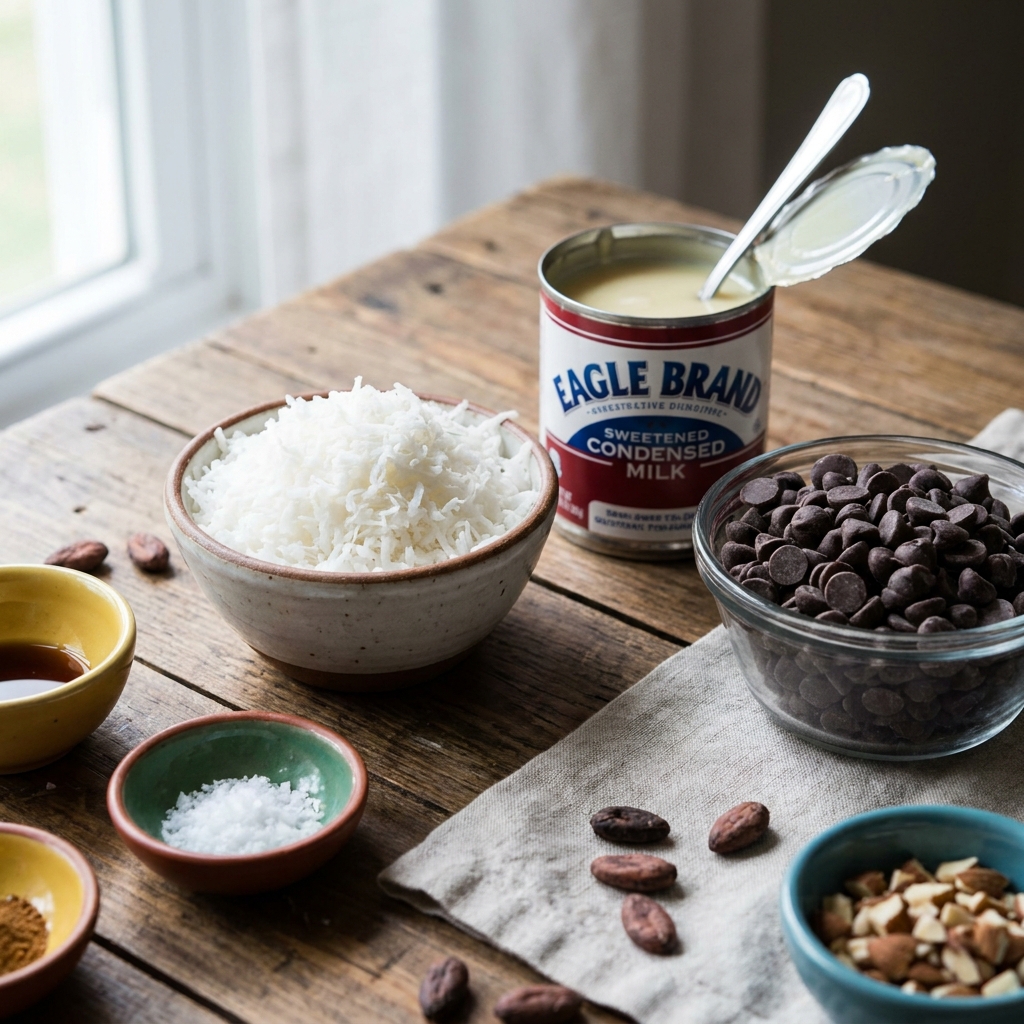 homemade mounds bars 3 ingredients