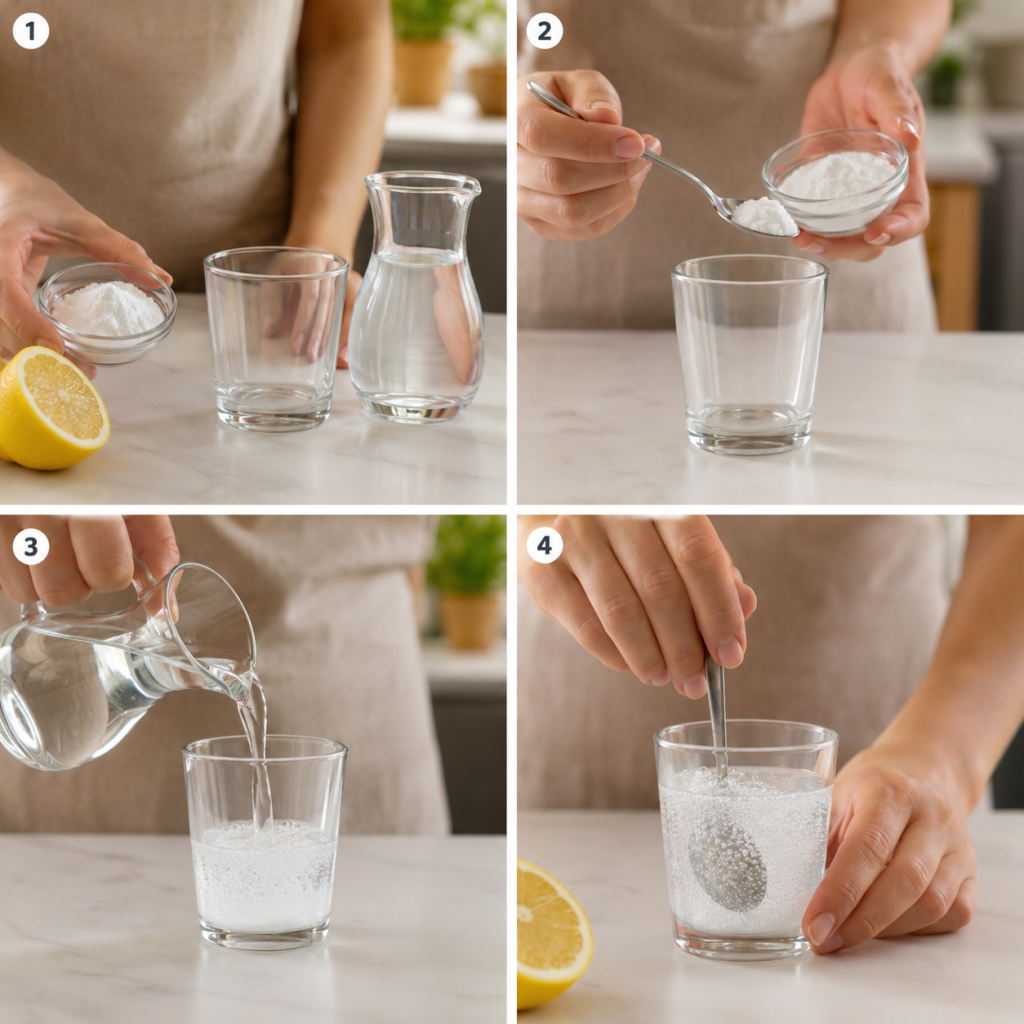 Baking Soda Water Shot Recipe: Easy Homemade Digestive Tonic 2026 14 baking soda water shot Recipe
