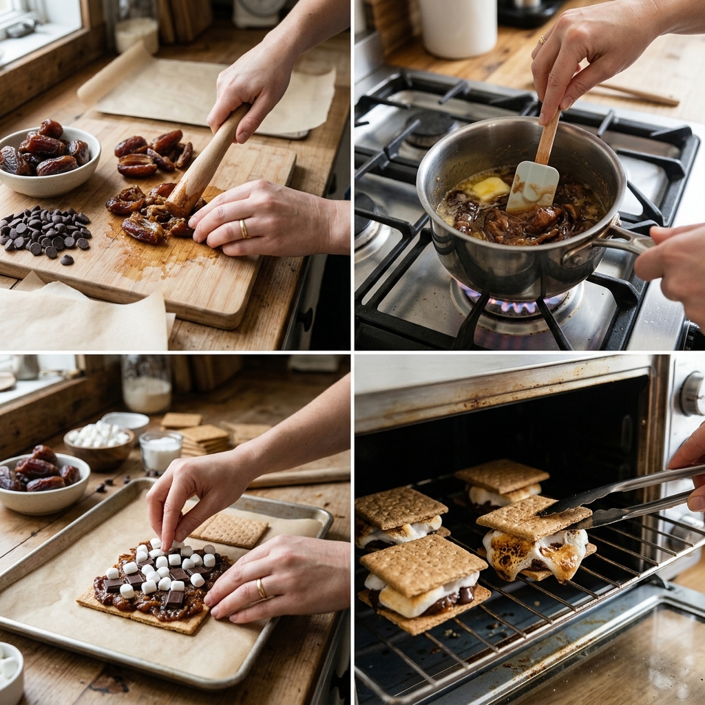 Smashed Date Smores Recipe: A Sweet Healthy Twist 2026 14 Smashed Date S’mores Recipe