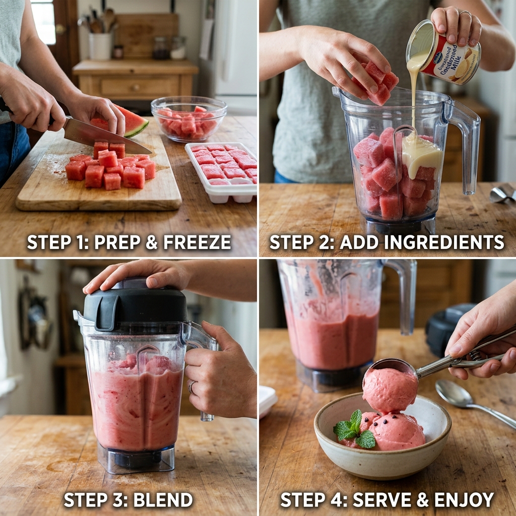 2-Ingredient Watermelon Ice Cream Recipe: Simple Summer Treat 2026 14 2-Ingredient Watermelon Ice Cream Recipe
