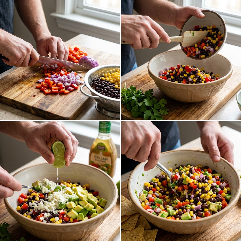 Viral Cowboy Caviar Dip Recipe: A Zesty Refreshing Dish 2026 14 Viral Cowboy Caviar Dip Recipe