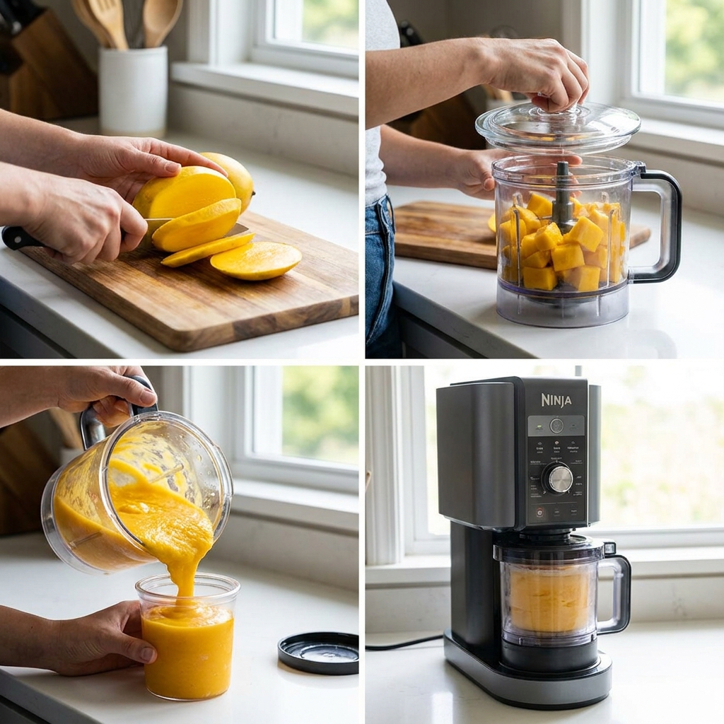 Ninja Creami Mango Sorbet Recipe