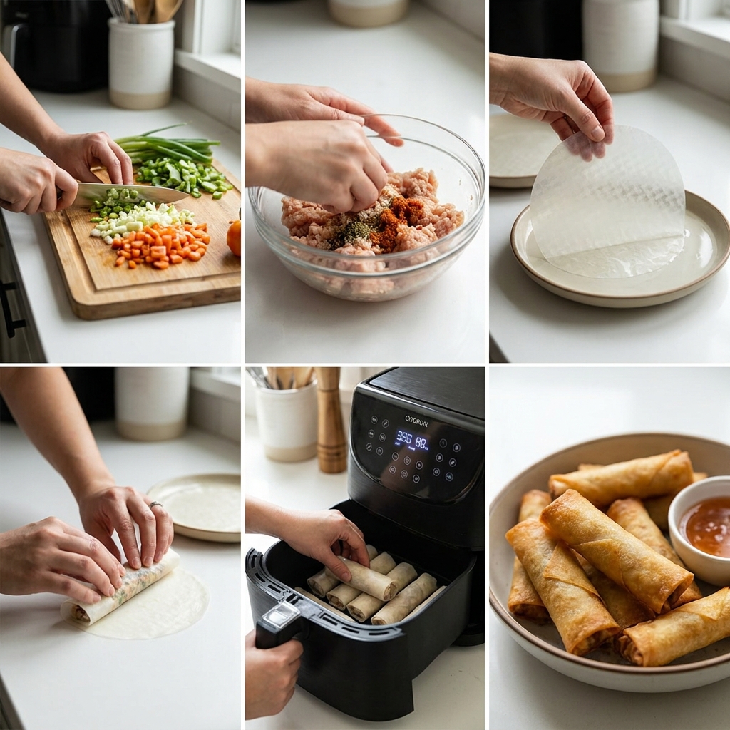 Air Fryer Lumpia Chips Weight Loss Snack Recipe 2026 14 Air fryer lumpia chips weight loss snack Recipe