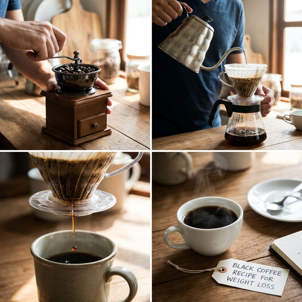 Black Coffee Recipe for Weight Loss: The Complete Guide to Making Effective Fat-Burning Coffee at Home 2026 14 black coffee recipe for weight loss