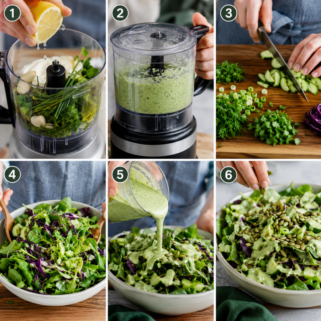 Viral Green Goddess Salad Recipe: Complete Guide to Making This TikTok Favorite at Home 2026 14 viral green goddess salad recipe