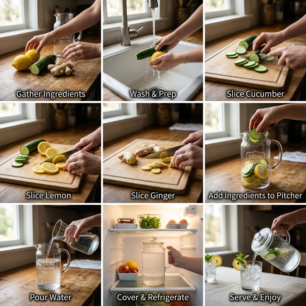 Lemon Ginger Cucumber Water Recipe: Fresh Detox Drink Guide 2026 12 Lemon Ginger Cucumber Water Recipe