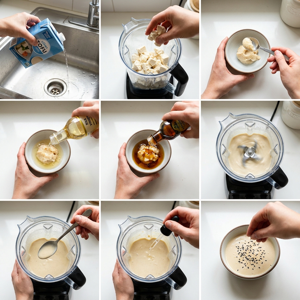 Silken Tofu Miso Dressing Recipe: Creamy, Umami-Rich Salad Dressing 2026 14 silken tofu miso dressing recipe