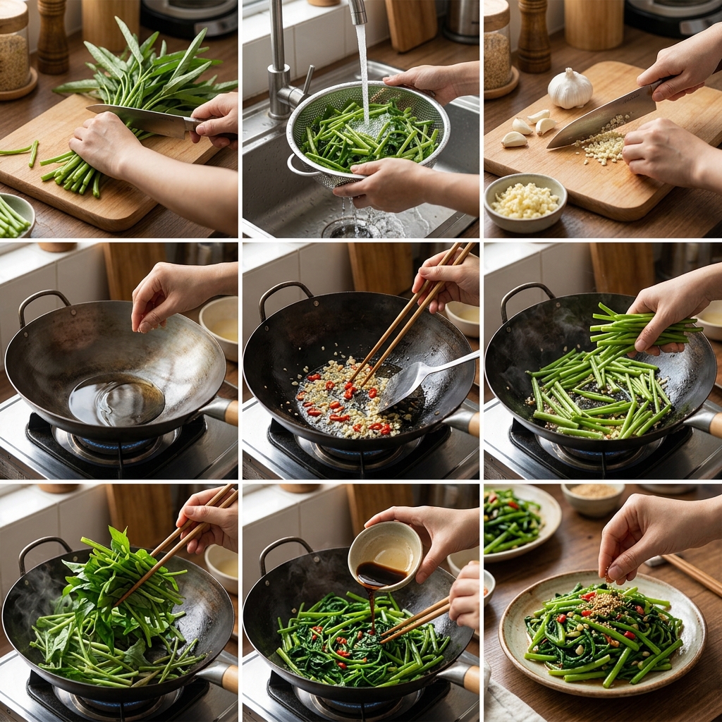 Morning Glory Vegetable Recipe: Fresh and Easy Stir-Fry Guide 2026 14 Morning Glory Vegetable Recipe