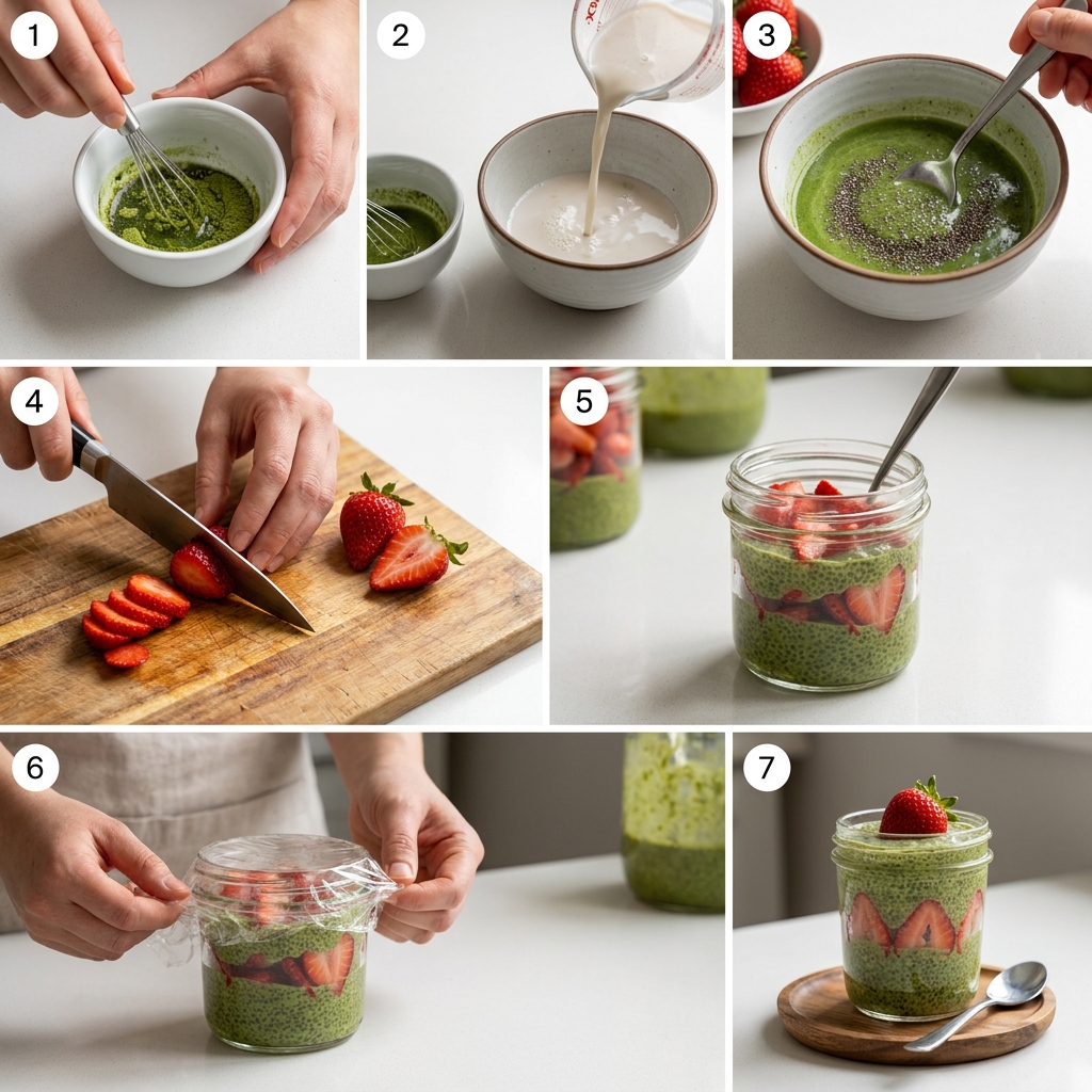 Strawberry Matcha Chia Pudding Recipe: A Healthy Superfood Breakfast 2026 14 Strawberry Matcha Chia Pudding Recipe