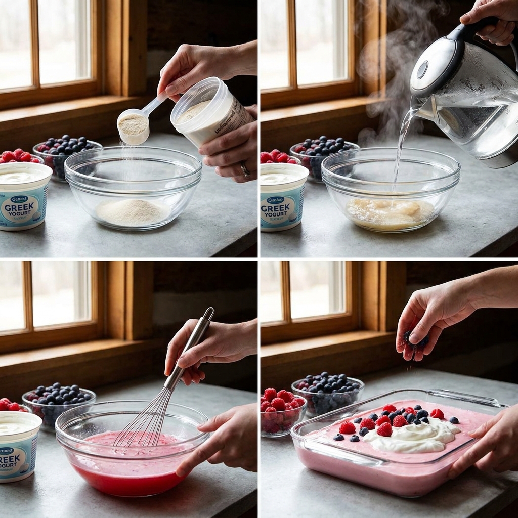 pink gelatin trick recipe for weight loss
