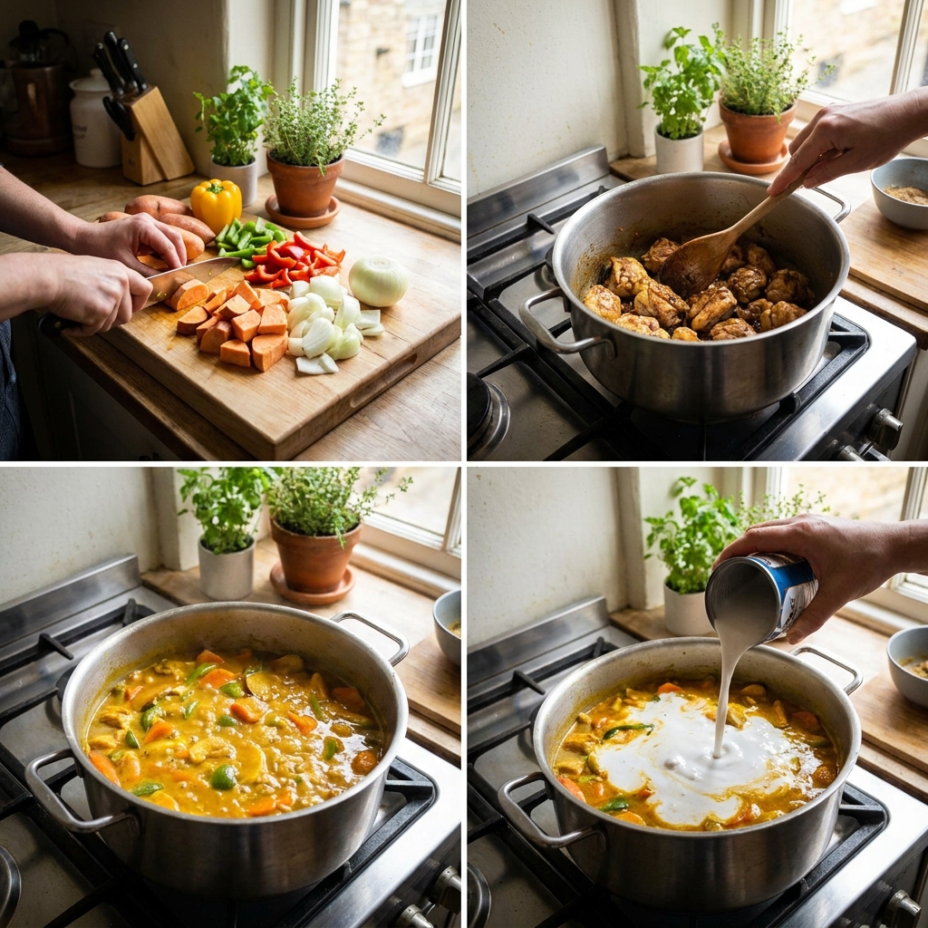caribbean curry bowl homemade recipe