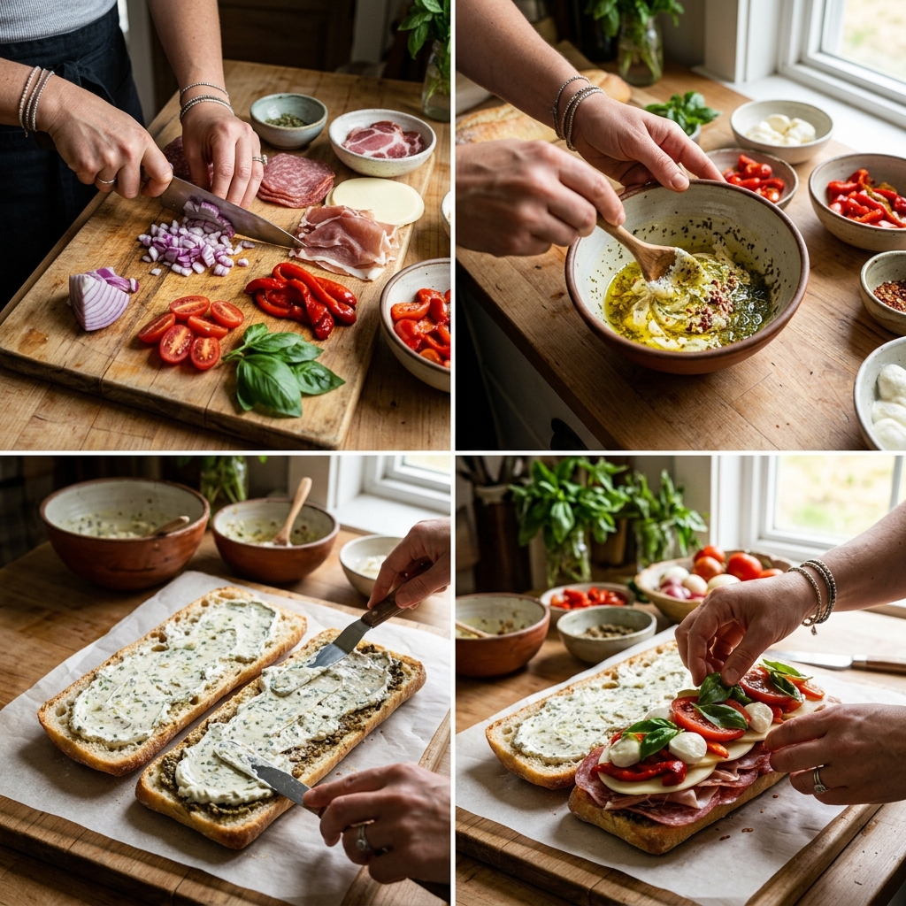 Italian Picnic Heroes Recipe