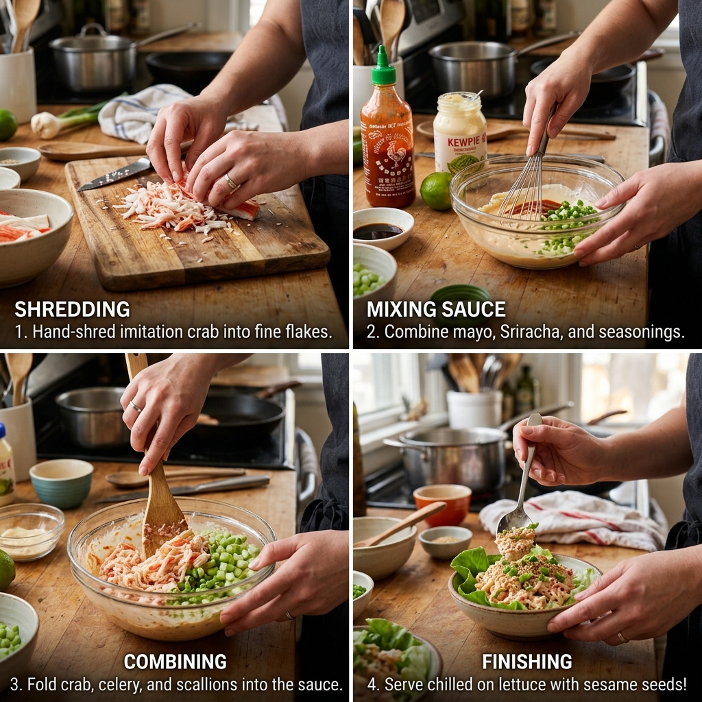 Viral Imitation Crab Recipe: The Perfect Homemade Seafood Salad 2026 14 Viral Imitation Crab Recipe