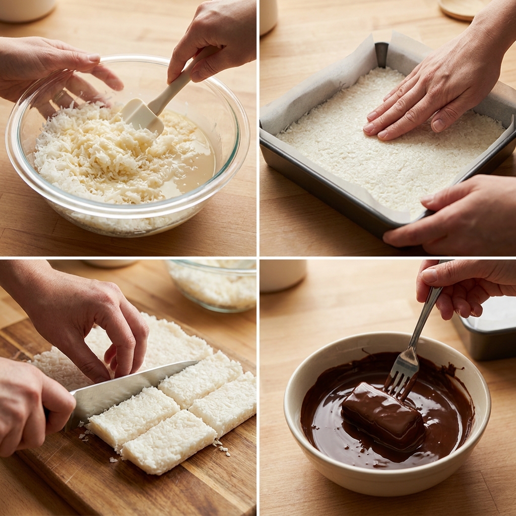 homemade mounds bars 3 ingredients