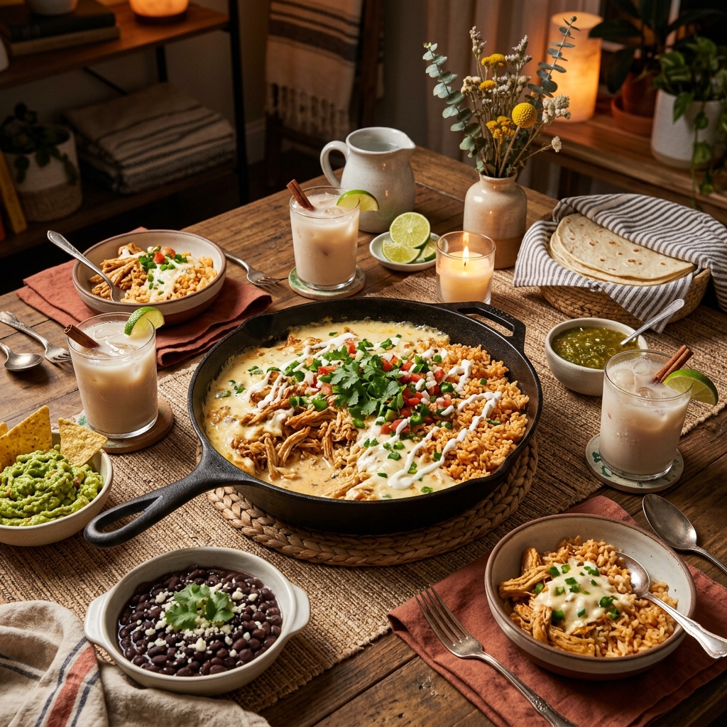 Viral Queso Swim Chicken And Rice Recipe 2026 15 Viral Queso Swim Chicken And Rice Recipe