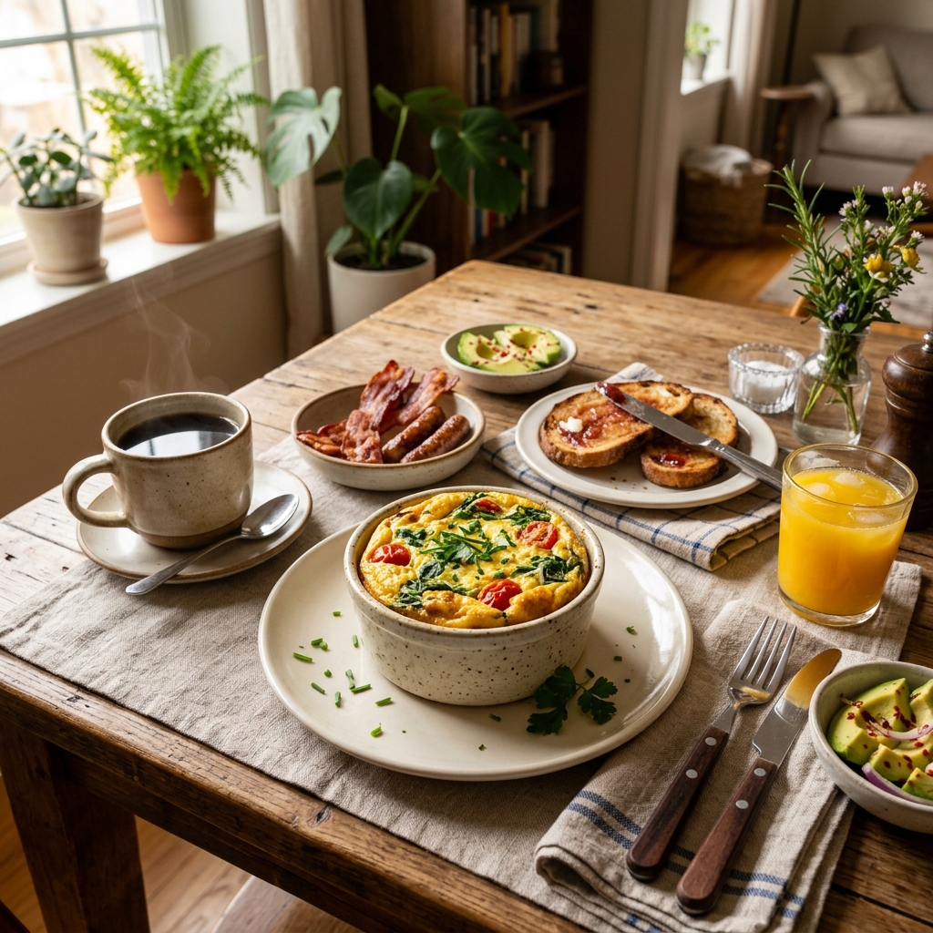 No-Pan Omelette Recipe