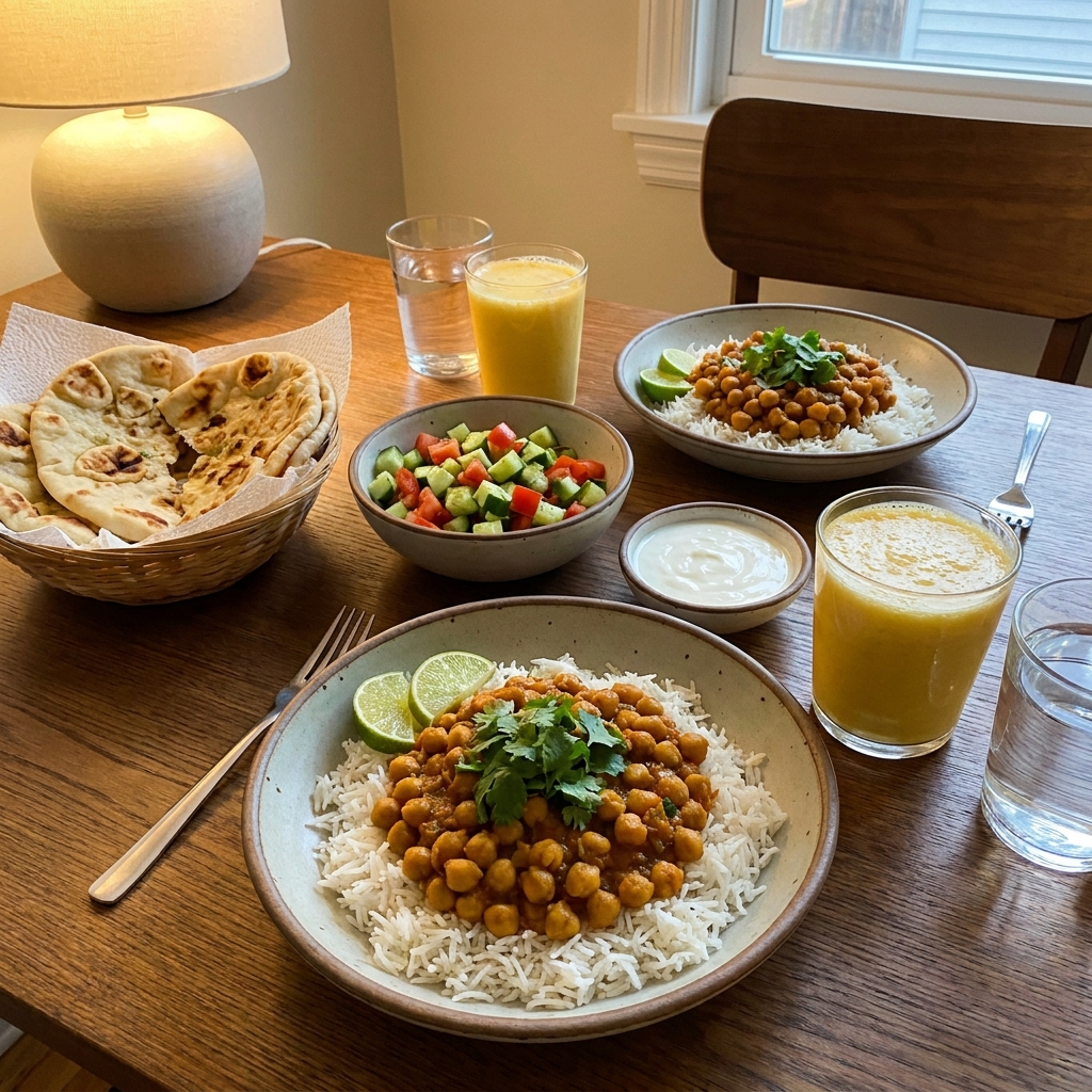 chana masala instant pot zero oil