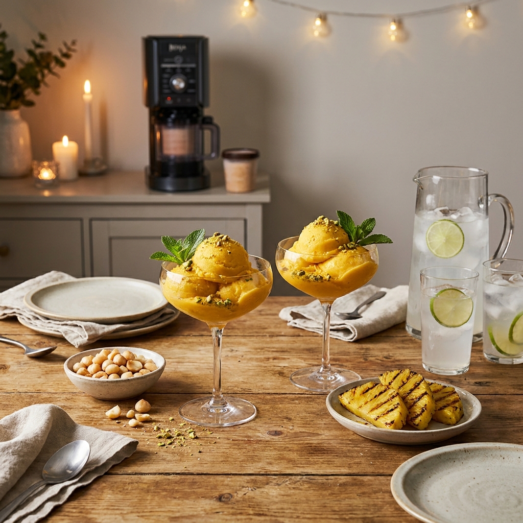 Ninja Creami Mango Sorbet Recipe