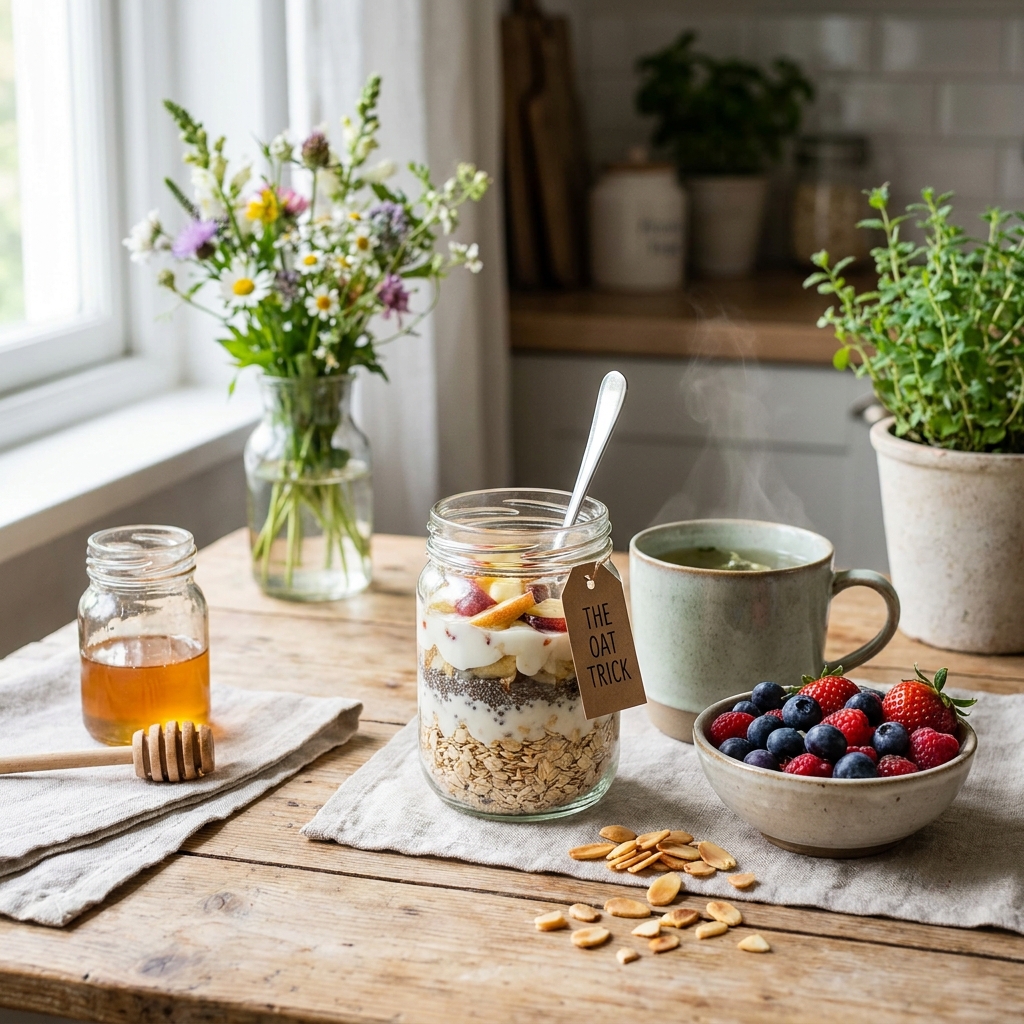 Oat Trick Recipe for Weight Loss: Easy Overnight Oats Guide 2026 15 oat trick recipe for weight loss