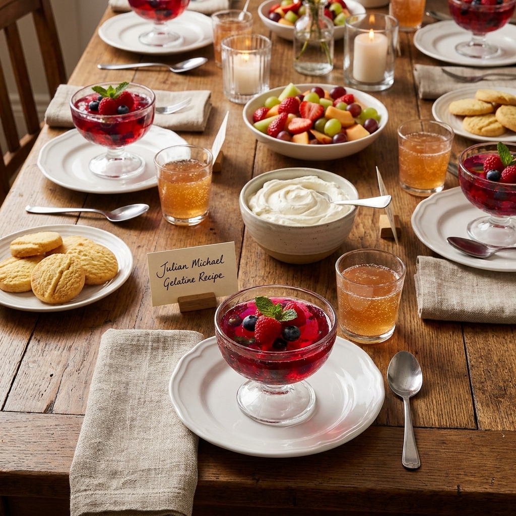 Julian michael gelatine recipe