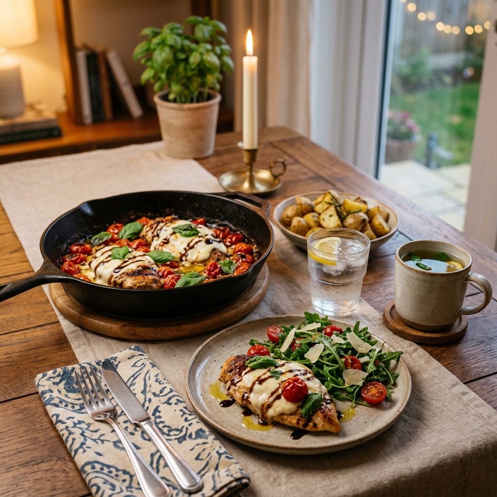 One Pan Caprese Chicken Recipe: Easy Homemade Dinner 2026 15 One Pan Caprese Chicken Recipe