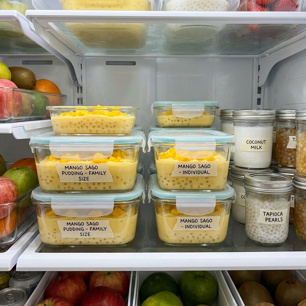 mango sago pudding recipe