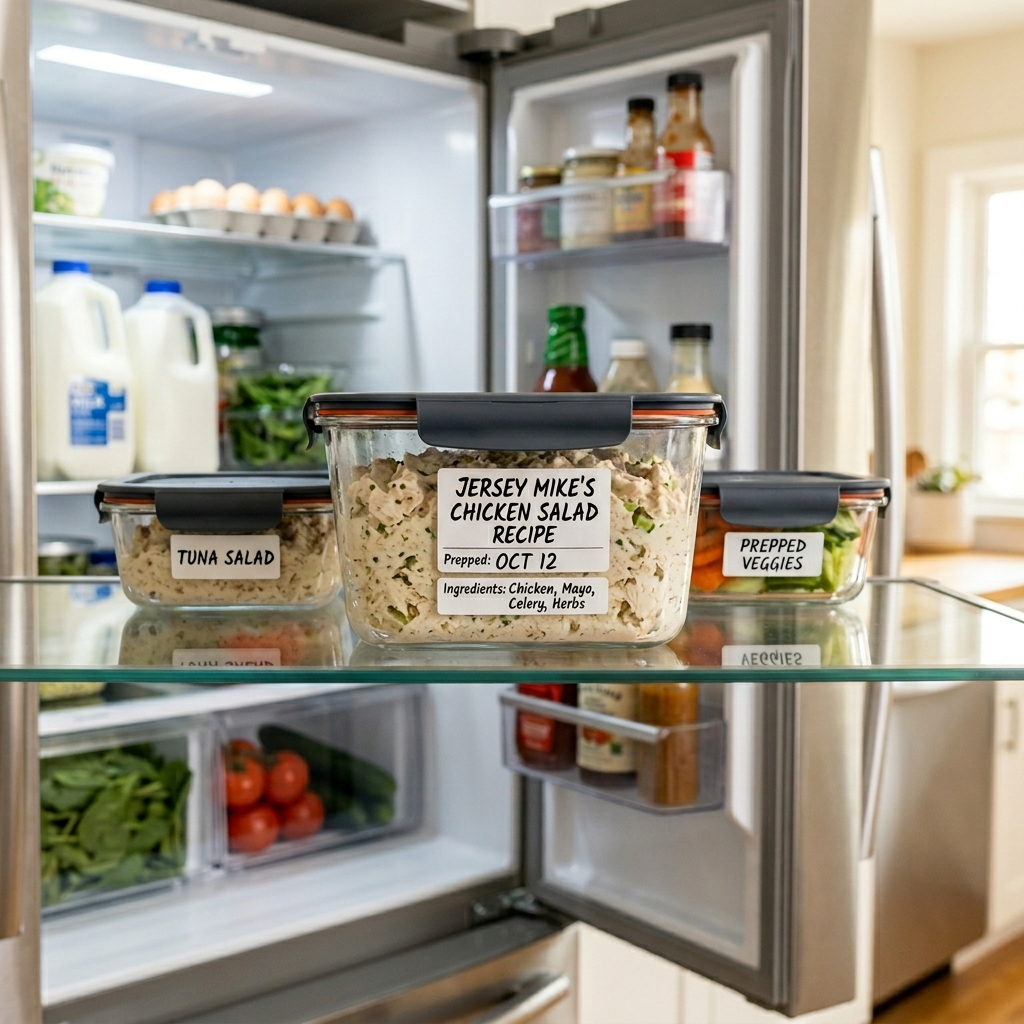 Jersey Mike's Chicken Salad Recipe: Homemade Restaurant-Quality Salad 2026 16 Jersey Mike's Chicken Salad Recipe