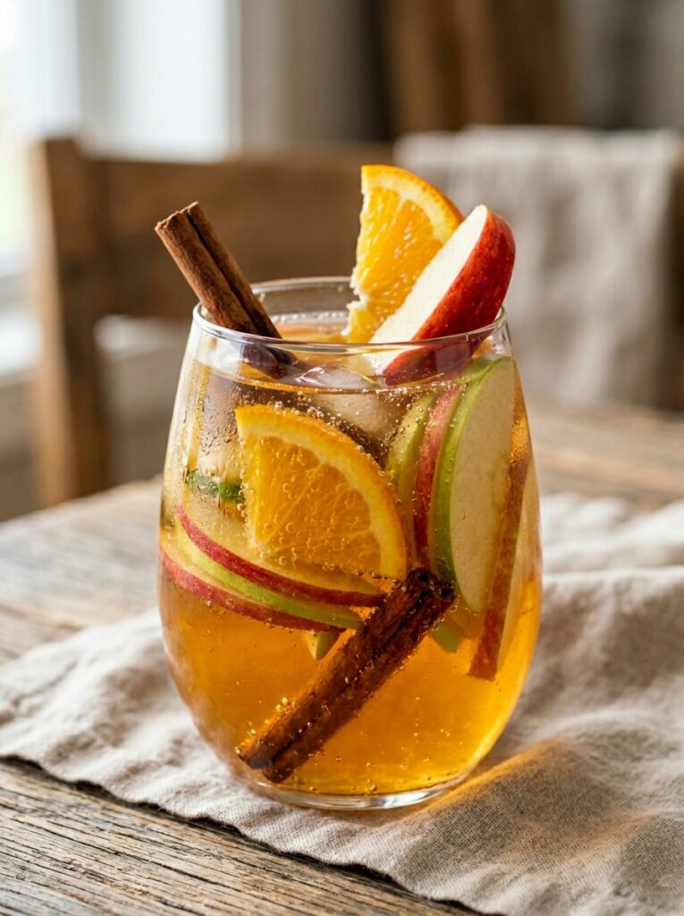 Apple cider sangria mocktail 12 Apple cider sangria mocktail recipe 202606071900