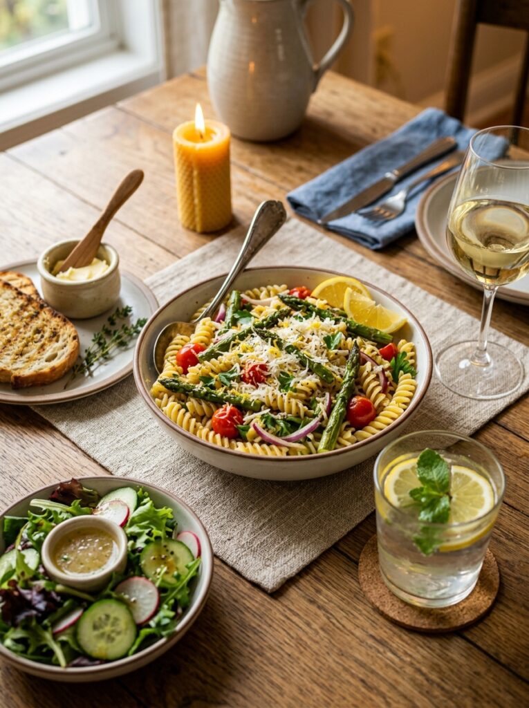 Zesty Lemon Parmesan Asparagus Pasta Salad: The Ultimate Fresh and Flavorful Summer Dish 4 Asparagus pasta salad side dishes 202606051709