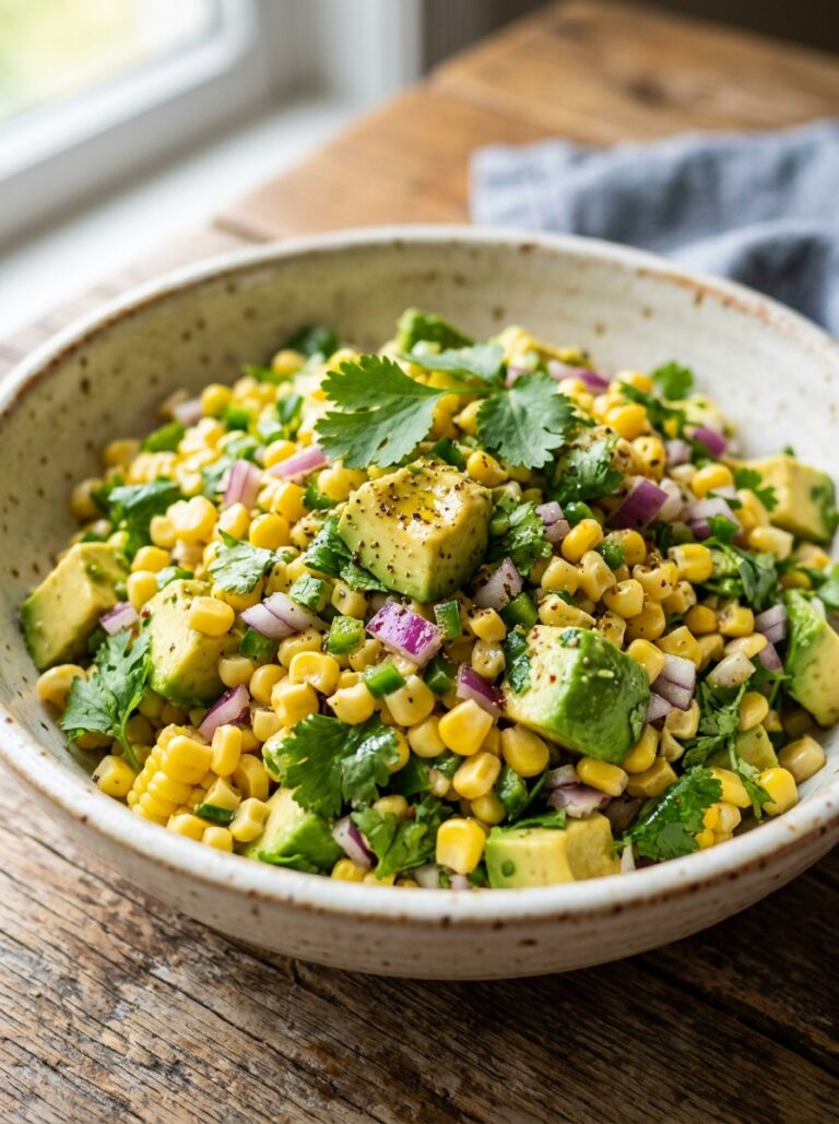 Avocado corn salad cilantro lime 202606091726