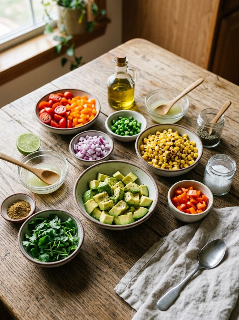 Avocado corn salad ingredients a… 202606091726
