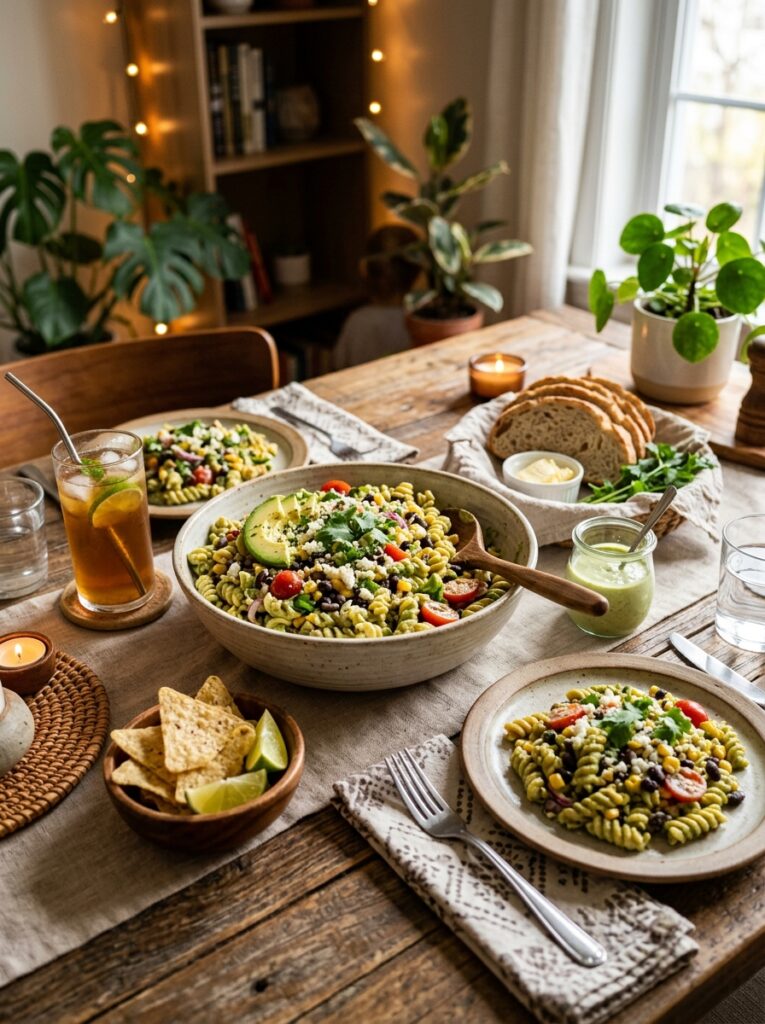 Creamy avocado ranch black bean pasta salad 15 Avocado ranch black bean pasta 202606062003 2