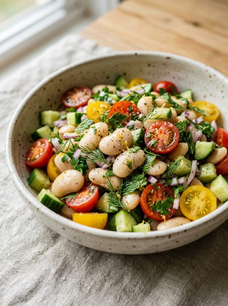 Mediterranean Butter Bean Herb Salad Recipe 12 Butter bean herb salad recipe 202605171659