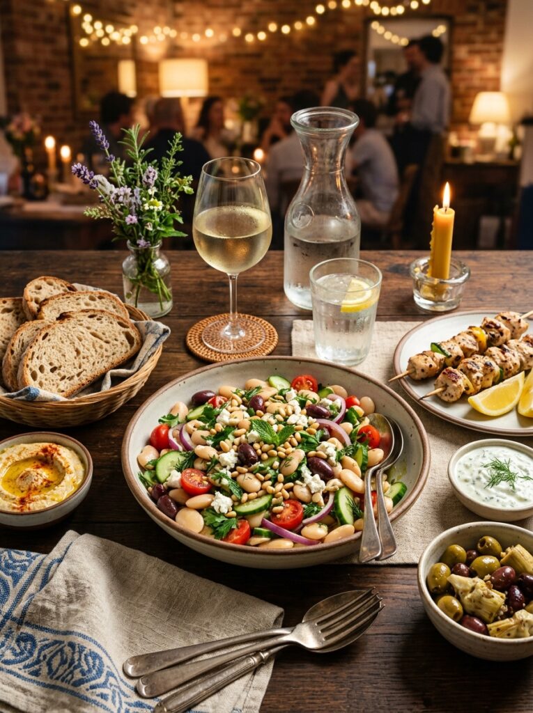 Mediterranean Butter Bean Herb Salad Recipe 15 Butter bean herb salad setup 202605171659
