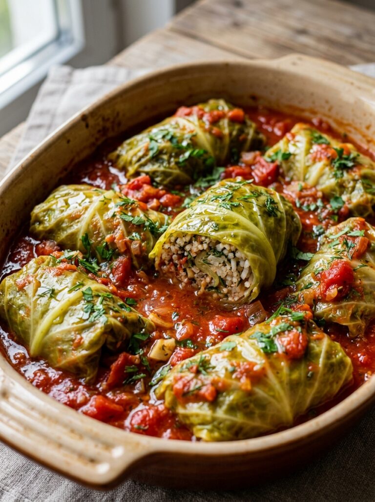Cabbage rolls with rice herbs 202605031911
