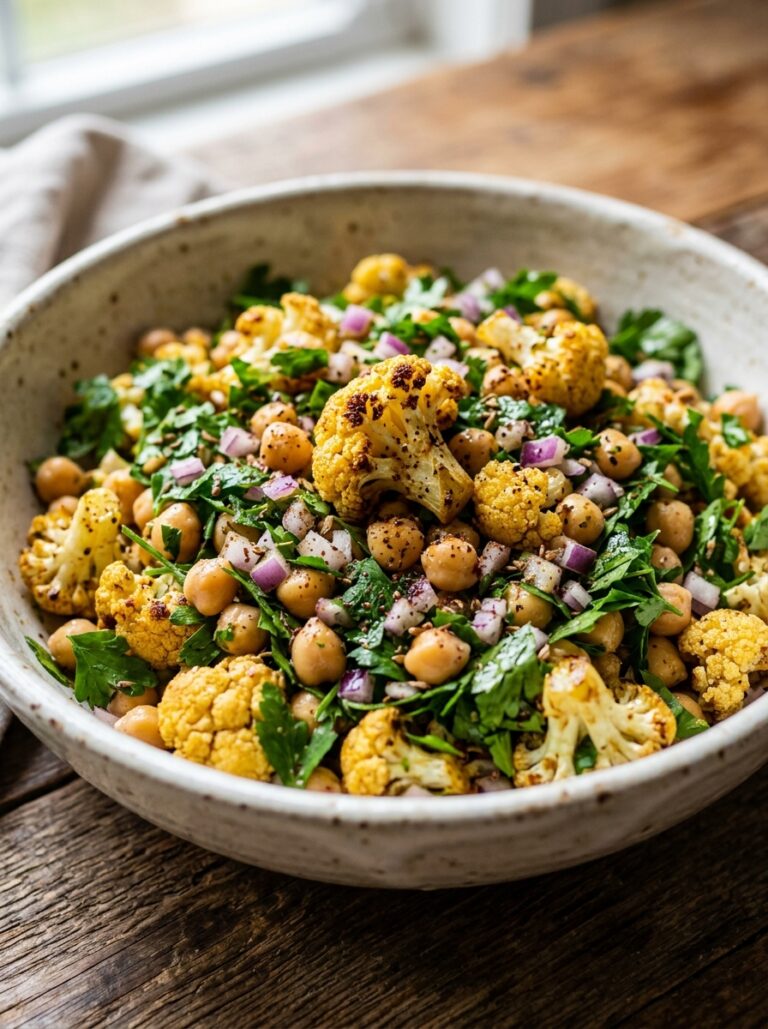 Mediterranean Cauliflower Chickpea Parsley Salad Recipe 17 Cauliflower chickpea parsley salad 202605142305