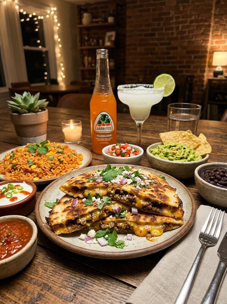 Cheesy ground beef quesadillas s… 202606121430