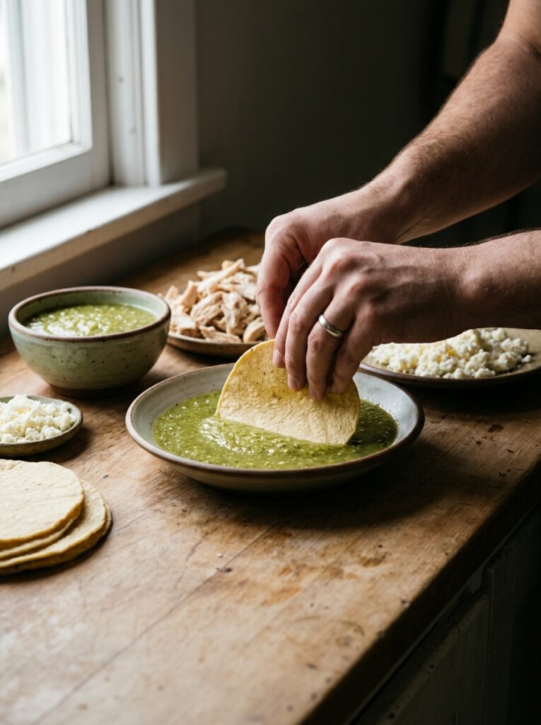 Easy chicken enchiladas green sauce 14 Chicken enchiladas green sauce p… 202606121421