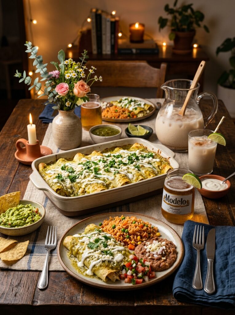 Easy chicken enchiladas green sauce 15 Chicken enchiladas green sauce s… 202606121423