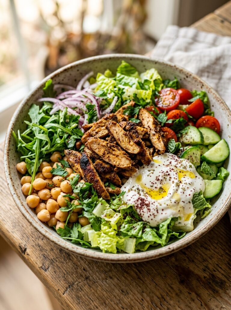 Chicken shawarma salad bowl 202605142243