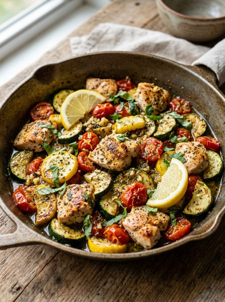 beginner mediterranean chicken zucchini skillet recipe 17 Chicken zucchini skillet recipe 202605081957