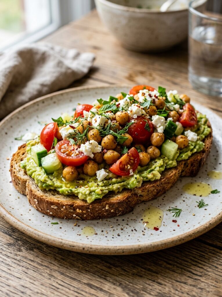 Easy Mediterranean Chickpea Avocado Toast for Beginners Recipe 12 Chickpea avocado toast recipe 202605252119