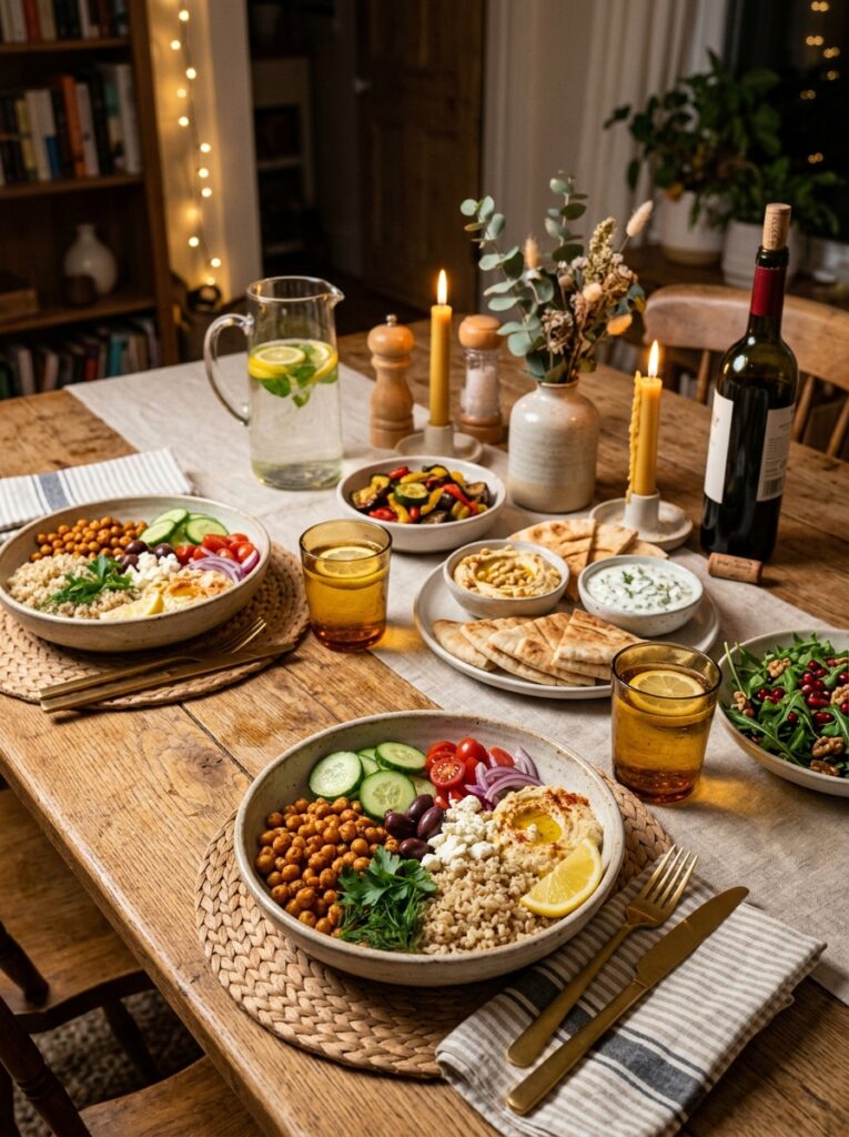 Chickpea grain bowls recipe setup 202605182317